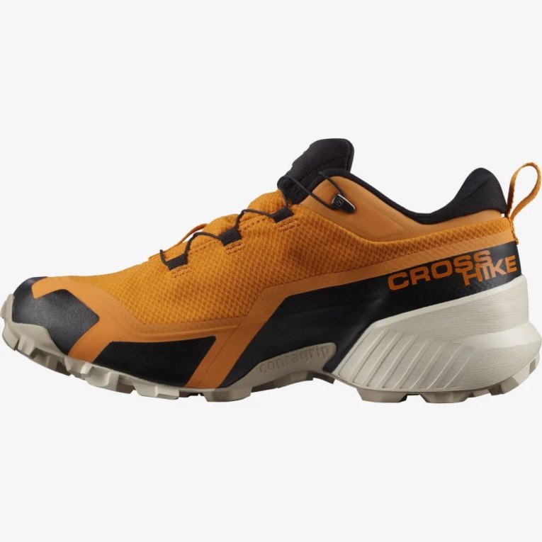 Salomon Cross Hike GTX Turisticke Topanky Panske Mango | SK 5YRXJN